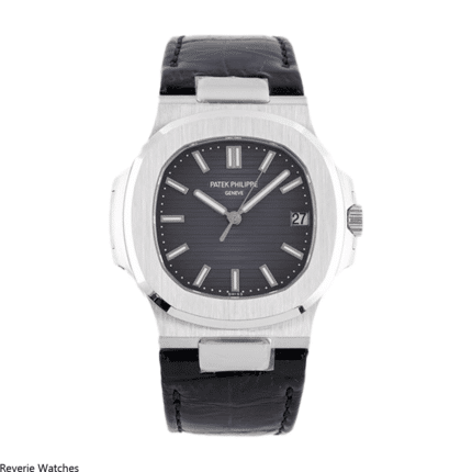 Patek Philippe Nautilus 5711 Leather Black Replica - 22